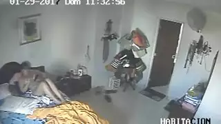 تجسس كاميرا مخفية: العدسات المصقولة تركز على قذف السائل المنوي