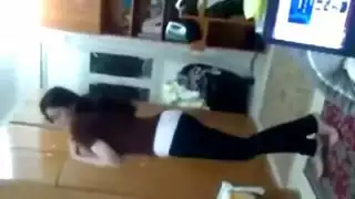 فرقة العاهرات العربيات تنضم للفتاة المصرية في ماراثون رقص إباحي صريح